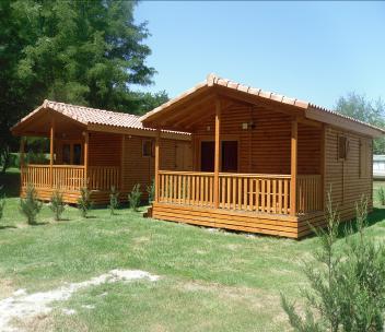 CAMPING IMPORT vous propose une slection de bungalows en bois et de chalets en bois prfabriqus pour le camping ou l'agrment